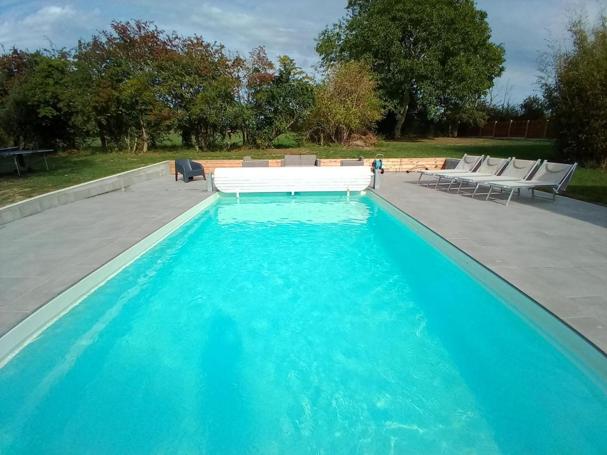 Villa DOMAINE DES TISSEYS vue sur le Mont St Michel à Dragey-Ronthon Extérieur photo