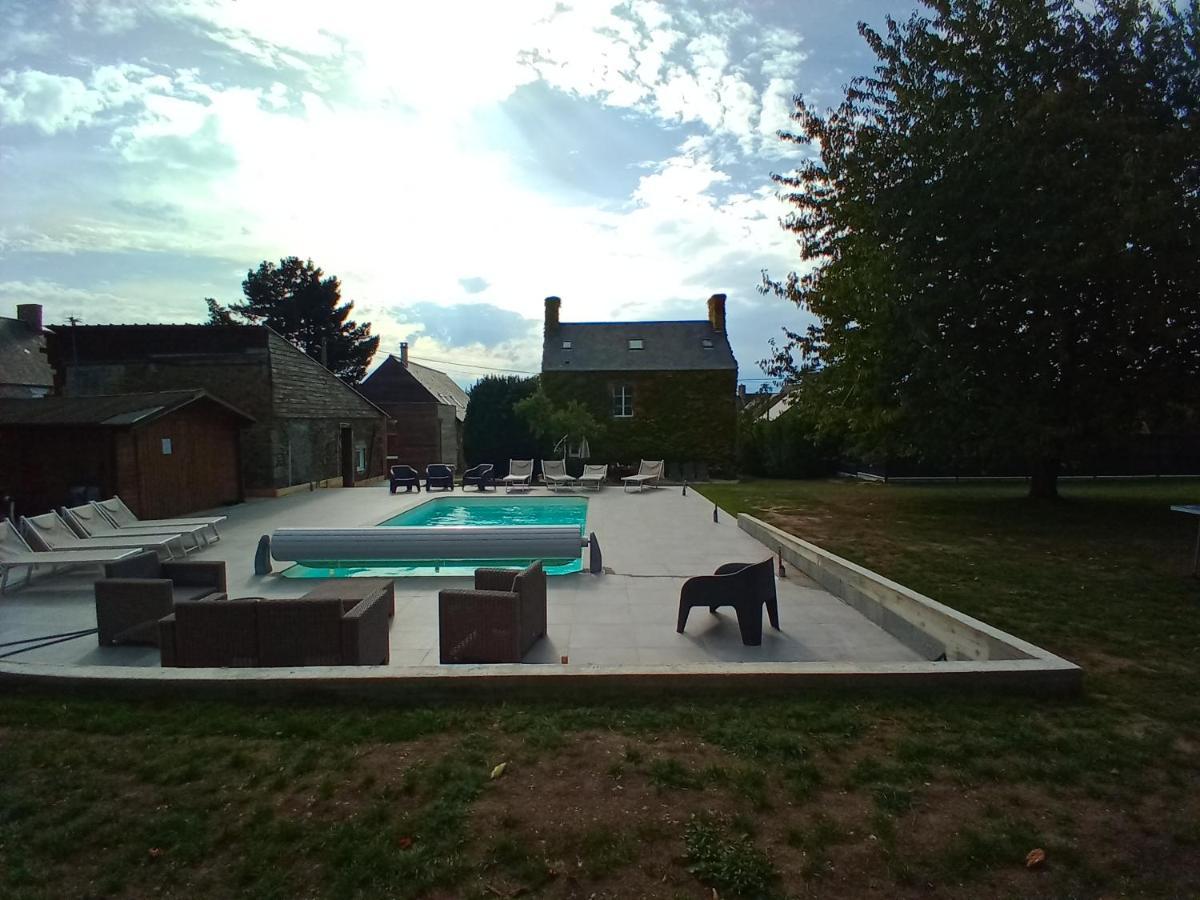 Villa DOMAINE DES TISSEYS vue sur le Mont St Michel à Dragey-Ronthon Extérieur photo